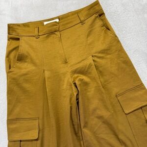 Atmosphere Pants Womens 4 Womens Cropped Wide Leg Cargo High Rise Casual Trouser